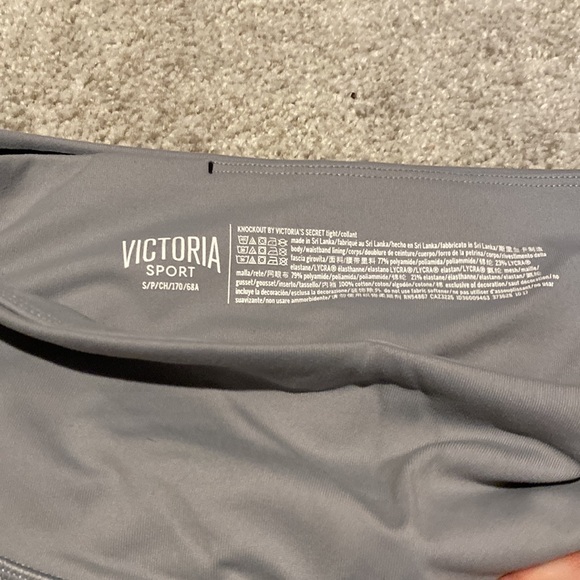 Victoria Secret Small grey leggings with sheer - Picture 6 of 6